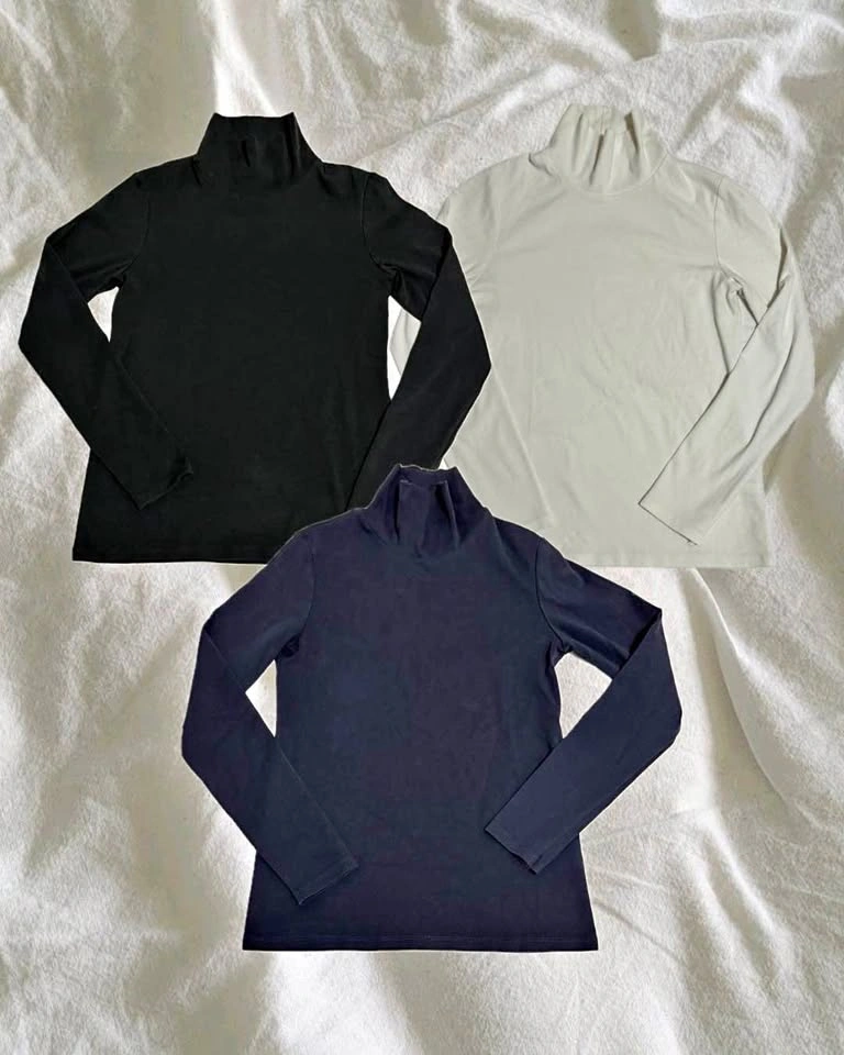 BUNDLE Uniqlo Turtle Neck Long Sleeves