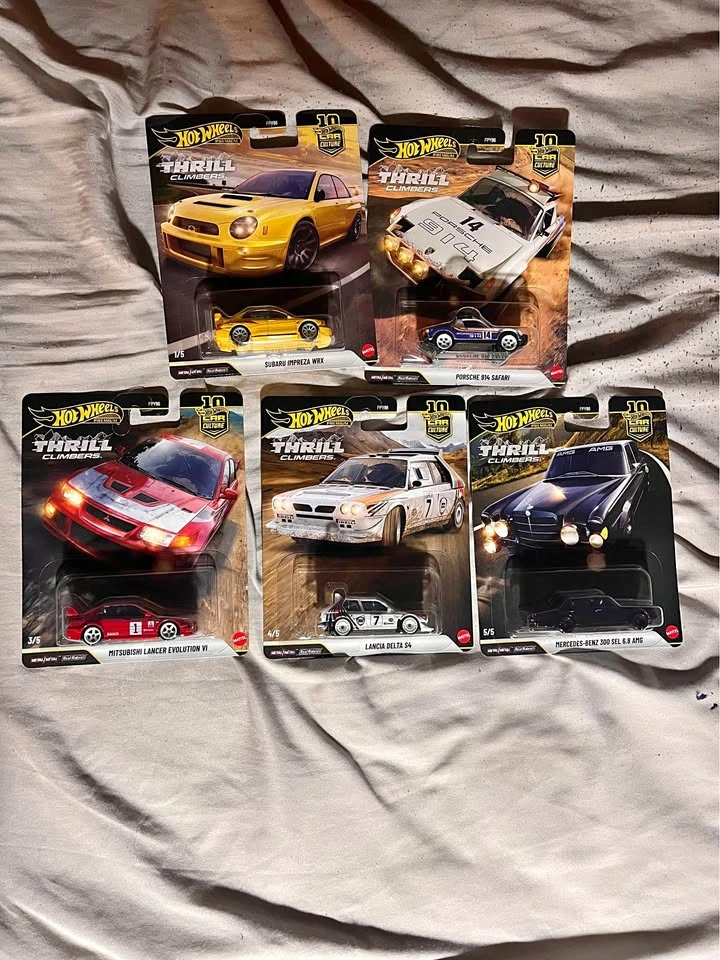 Hot Wheels Thrill Climbers set