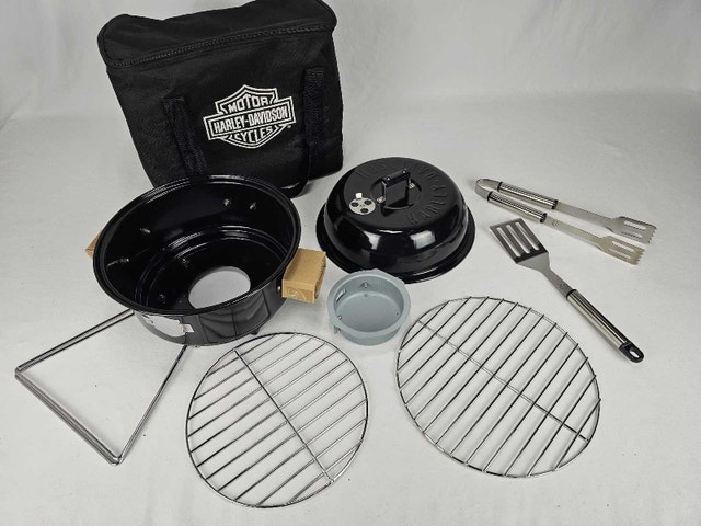 Harley Davidson Grill Camping Set RARE