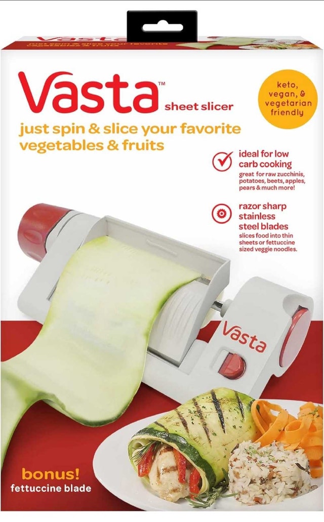 MUHU As Seen on TV Vasta Vegetable and Fruit Sheet Slicer