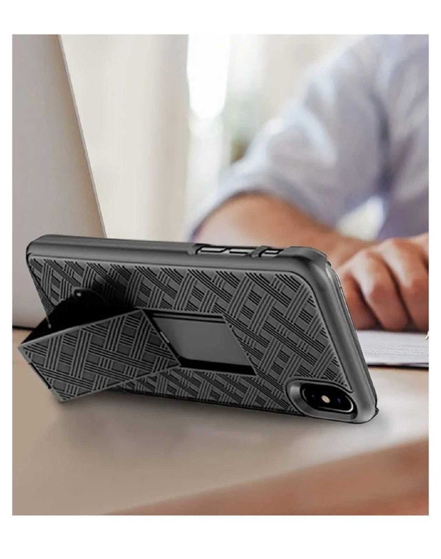 iPhone X/XS Aduro Holster Case with Kickstand & Belt Clip - photo 3