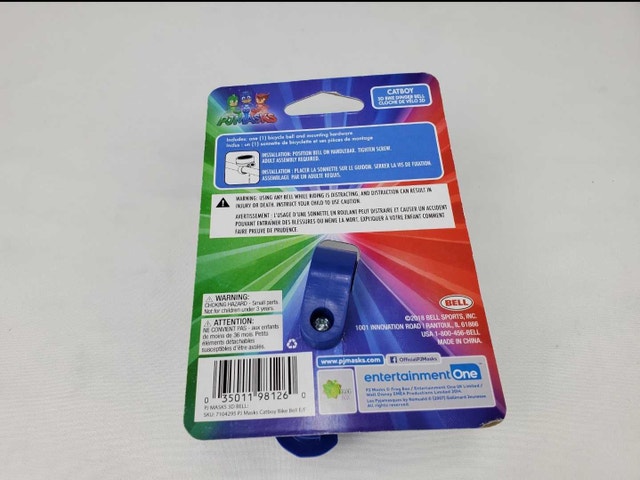 PJMASKS CATBOY BIKE BICYCLE BELL - photo 4
