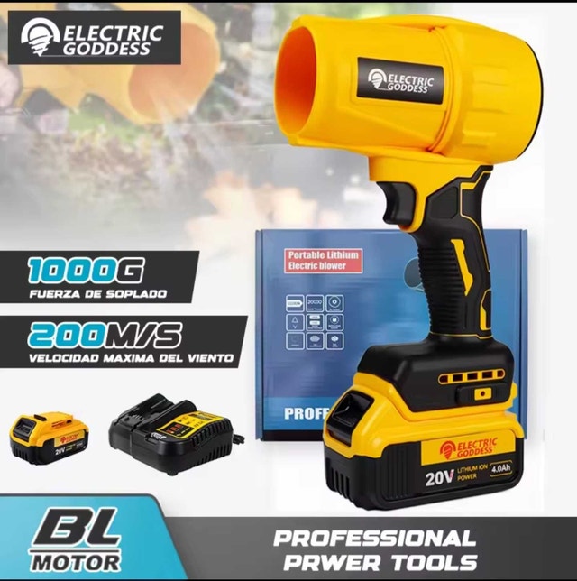 Portable Blower, Use Dewalt Batteries TOOL ONLY - photo 4