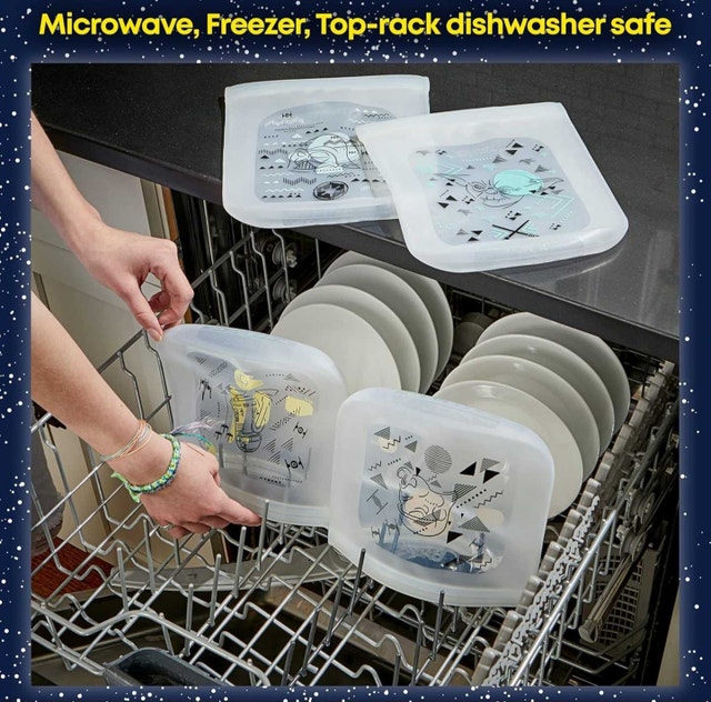 Pyrex Silicone Storage Sandwich Bags (2 Half-Gallon) - photo 5