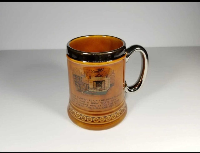 VINTAGE MUG TANKARD STEIN LORD NELSON POTTERY ENGLAND