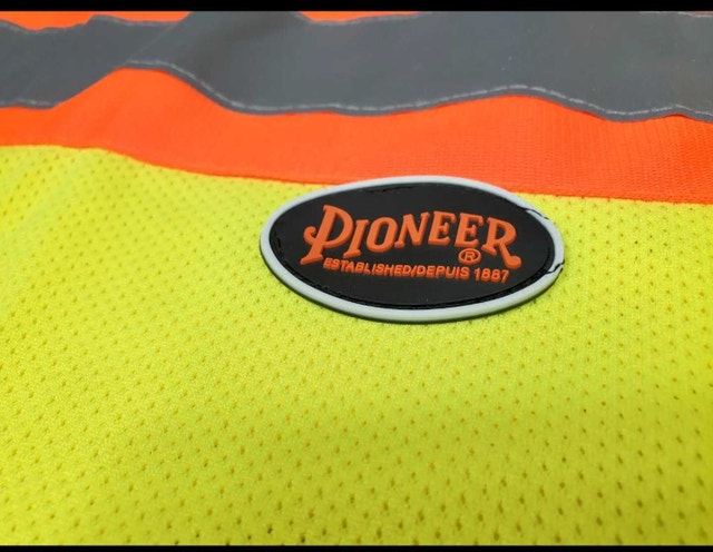 Pioneer Hi-Viz Safety Long-Sleeved Shirt Micro Mesh 3XL - photo 3