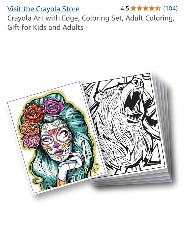 Crayola Art with Edge Coloring Set - photo 2