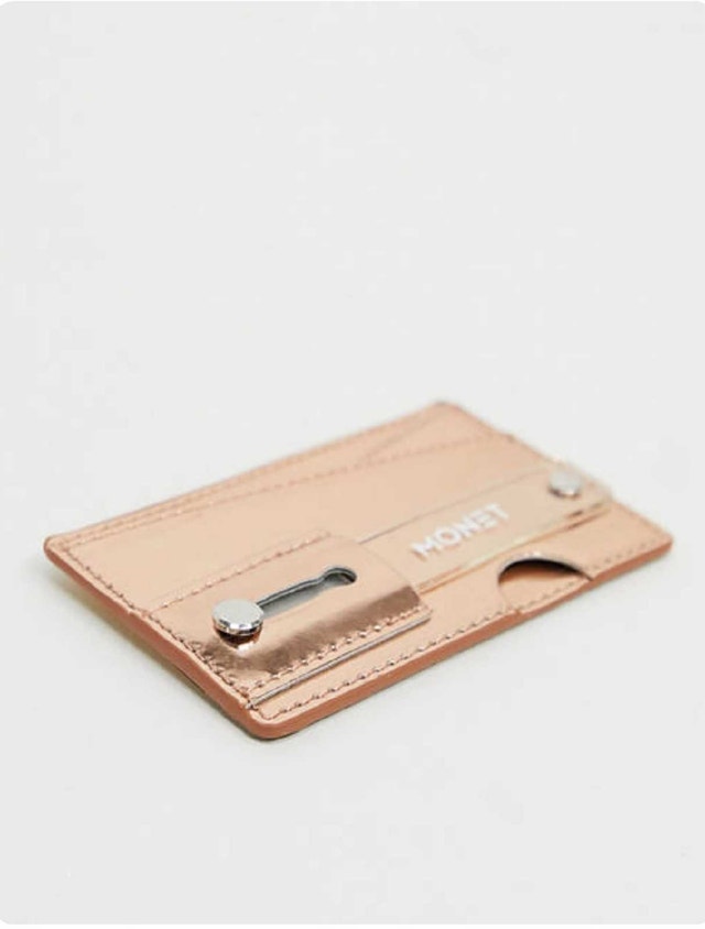 Monet Wallet Kickstand – Metallic Rose Gold - photo 2