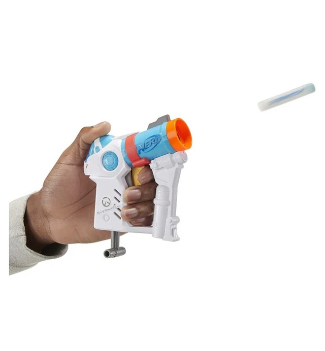 Nerf Microshots Overwatch Mei Blaster + 2 Elite Darts - photo 4
