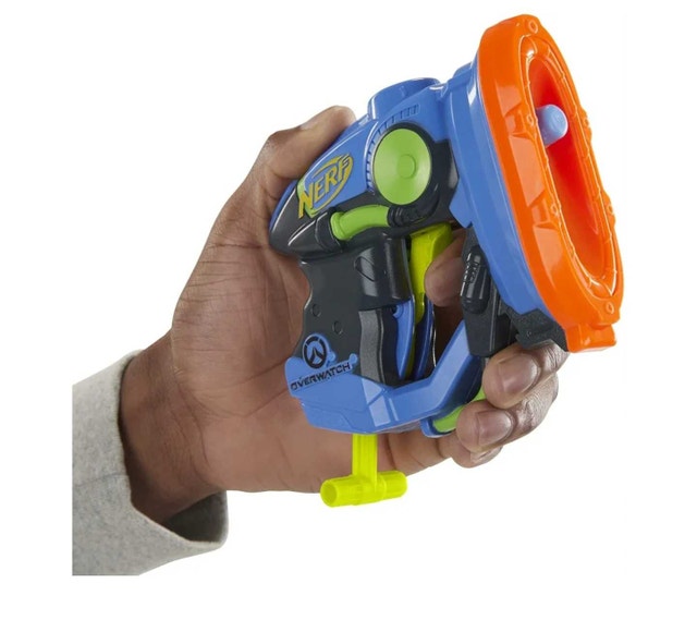Hasbro Nerf MicroShots Overwatch Lucio Blaster - photo 3