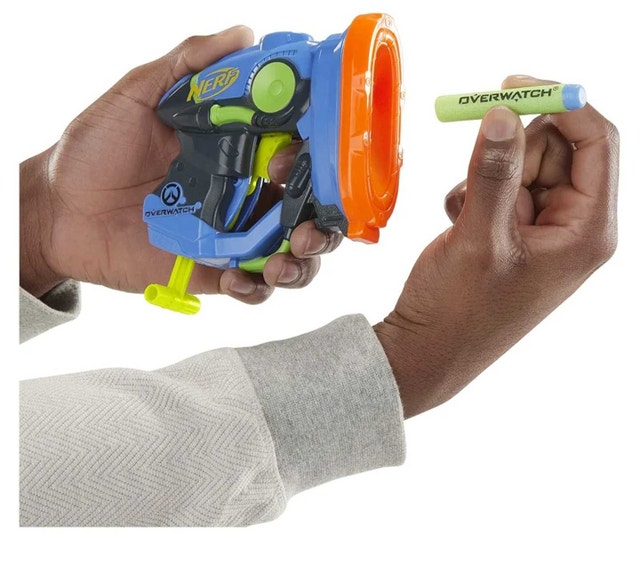 Hasbro Nerf MicroShots Overwatch Lucio Blaster - photo 5