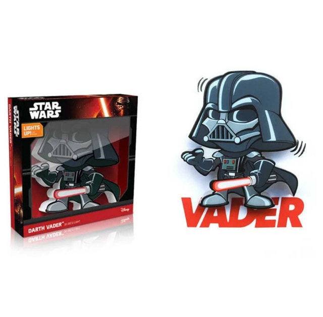 3D Light FX Star Wars Darth Vader Mini LED Light