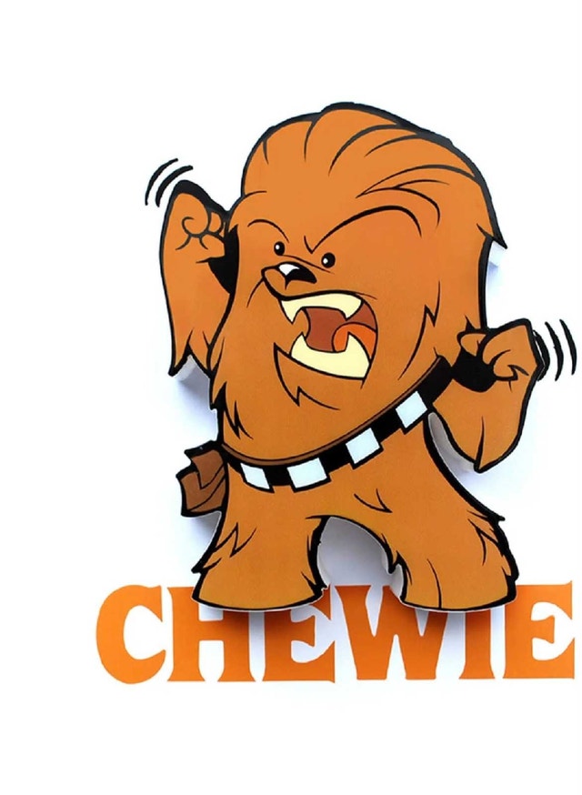 3D Light FX Star Wars Chewbacca Mini LED Wall Light - photo 2