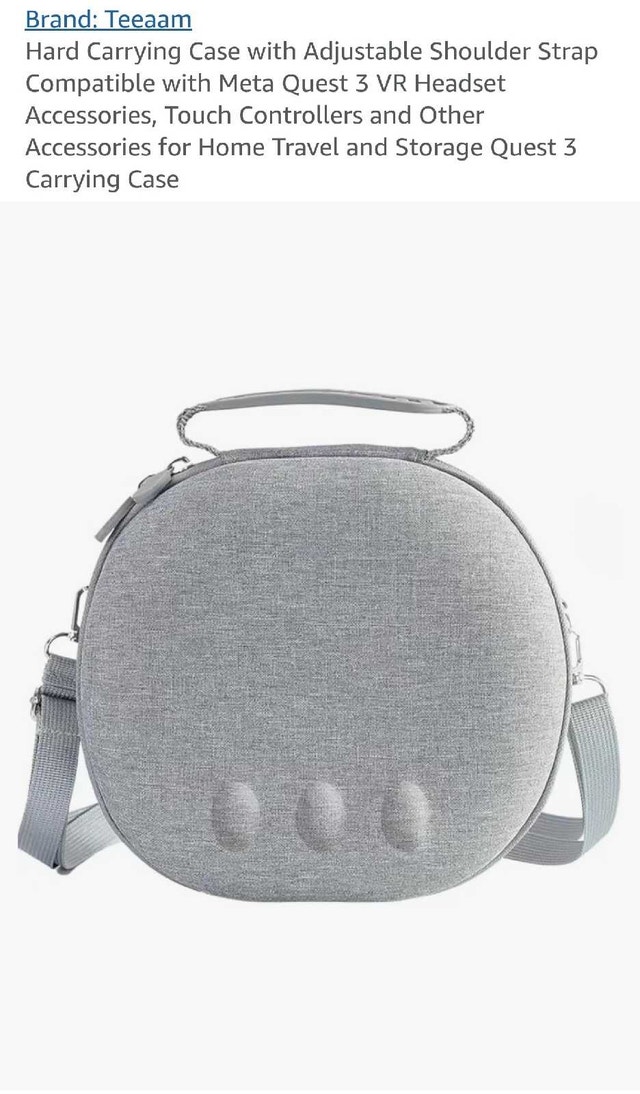 Meta Quest 3 Carrying Case Hard Case