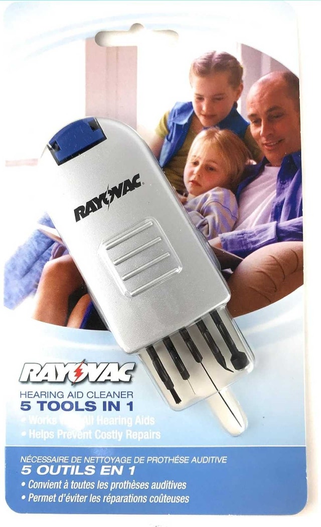 Hearing Aid Cleaner 5 Tools in 1 by RAYOVAC
