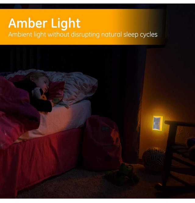 GE Enbrighten SleepLite LED Amber Night Light - photo 4