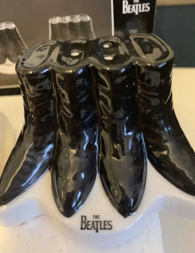 The Beatles Boots Sculpted Salt & Pepper Set - photo 5