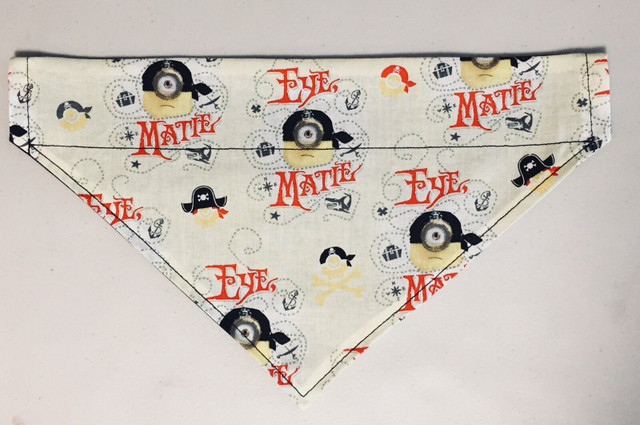 Minion Over the Collar Pet Bandanas