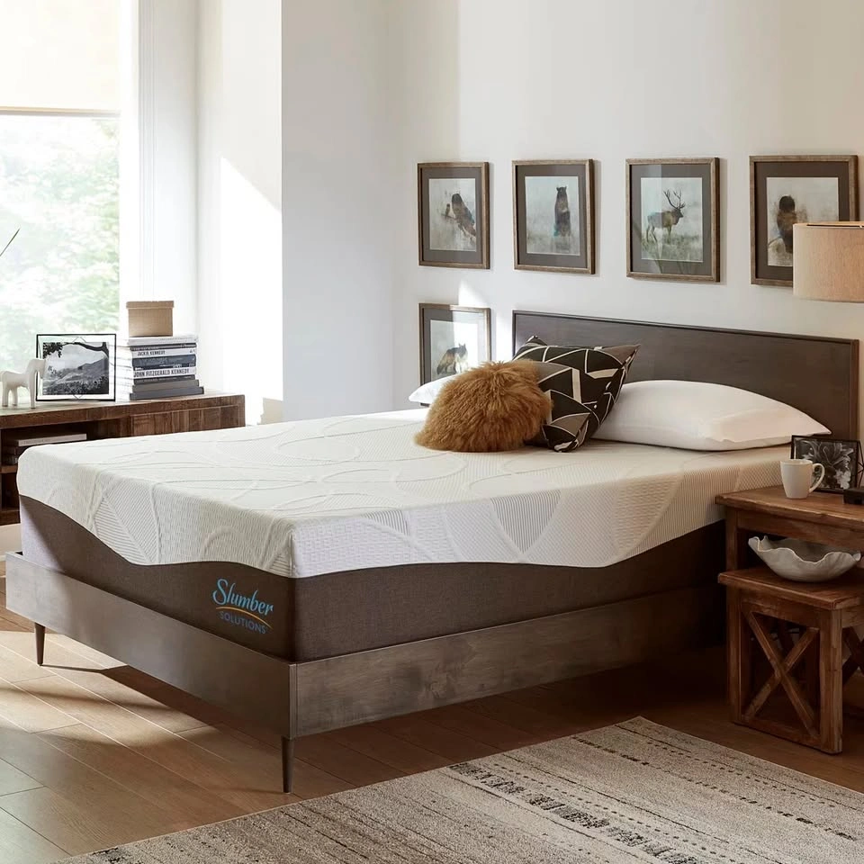 Slumber Solutions Plush Gel Memory Foam Mattress TWIN - photo 2