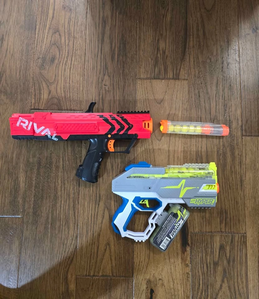 Nerf guns and bow and arrows - photo 3