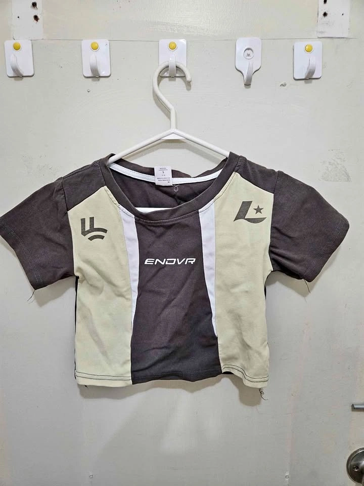 Racer Cropped T-shirt