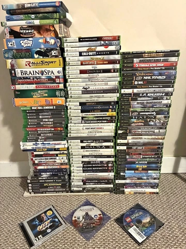 MEGA 130+ Xbox and Playstation Games Bundle - Need Gone ASAP