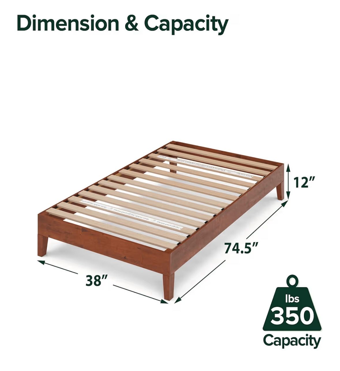 Almost New Twin Bed & Mattress