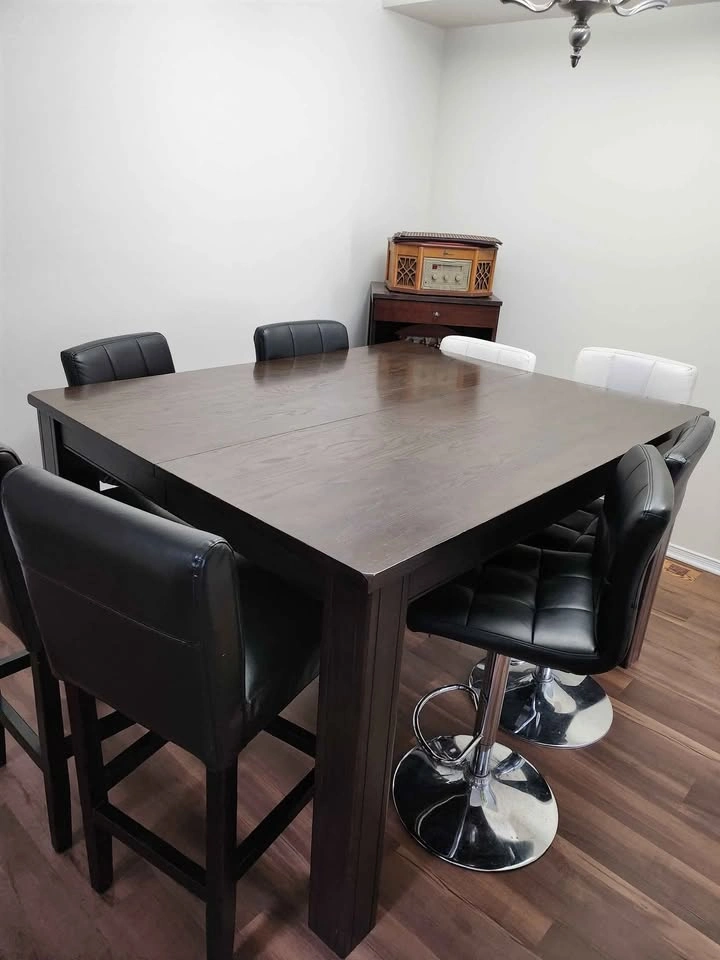 Height extendable dining table - photo 2