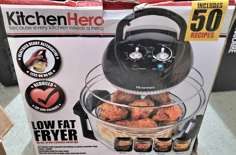 Kitchen Hero 1300-Watt Low-Fat Fryer