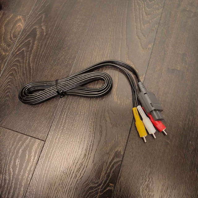 Authentic Vintage Nintendo AV Cable (SNES, N64, GameCube)