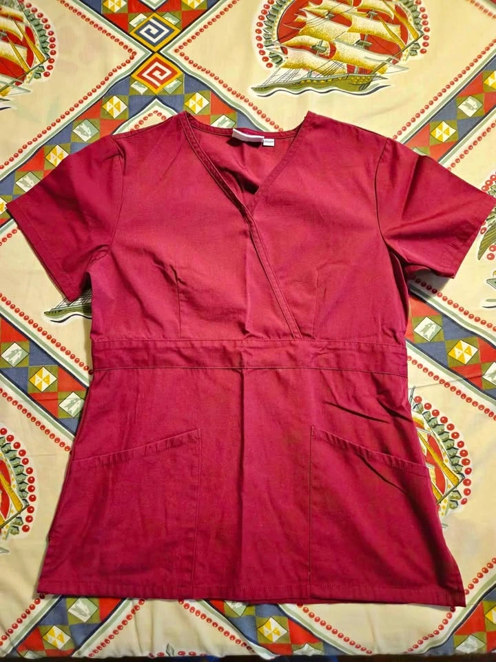 Burgundy/Wine Red Nursing Scrubs