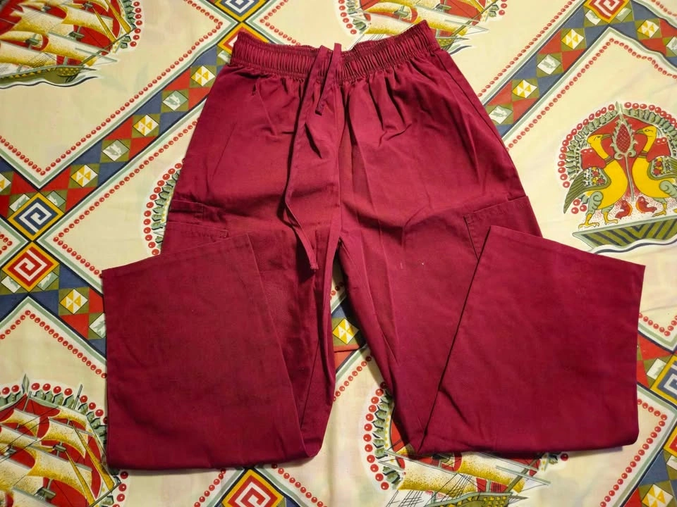 Burgundy/Wine Red Nursing Scrubs - photo 2