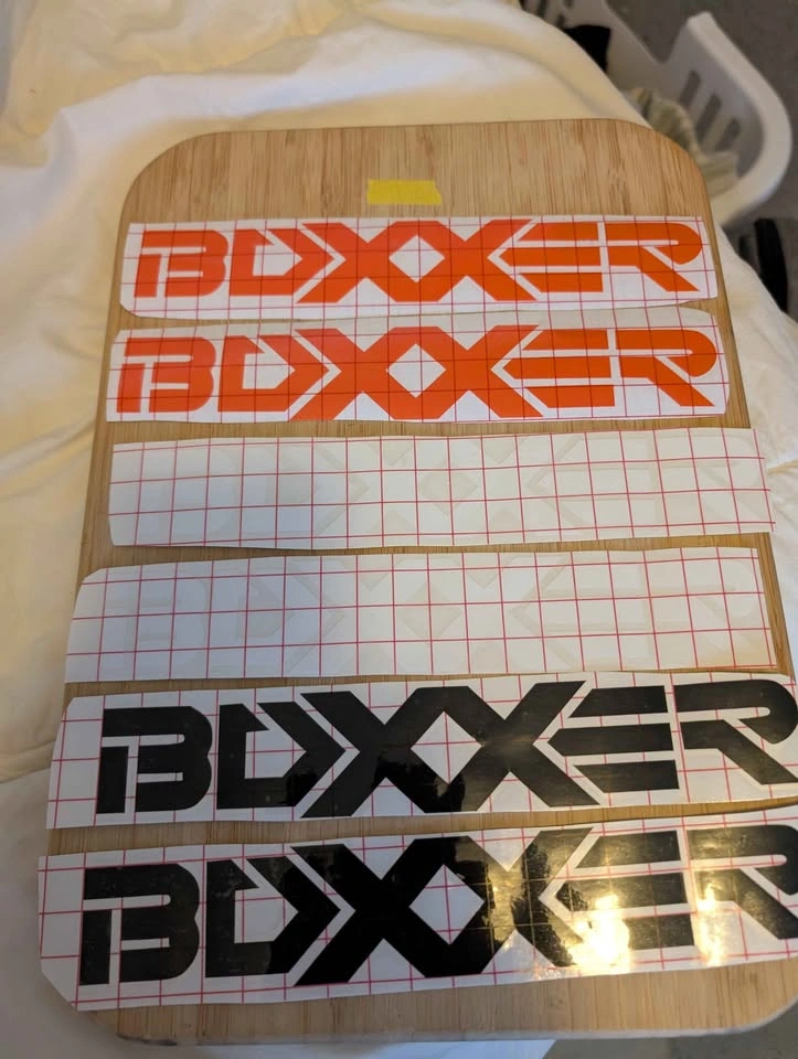 Vinyl Boxer Decal + Transfer Tape - photo 4