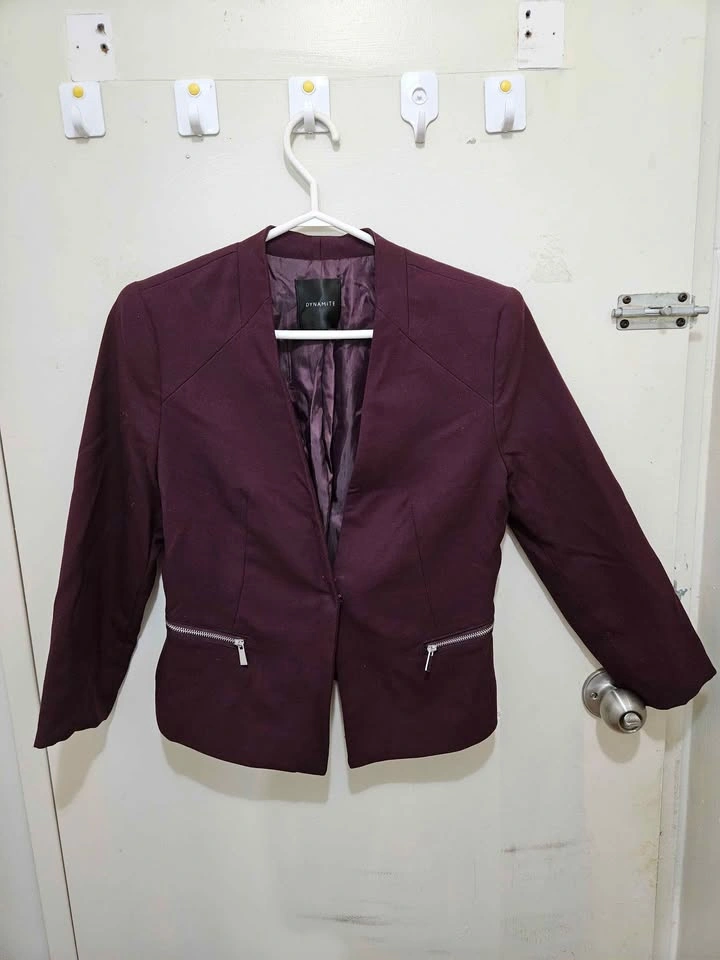 Dynamite - Maroon Blazer - photo 2