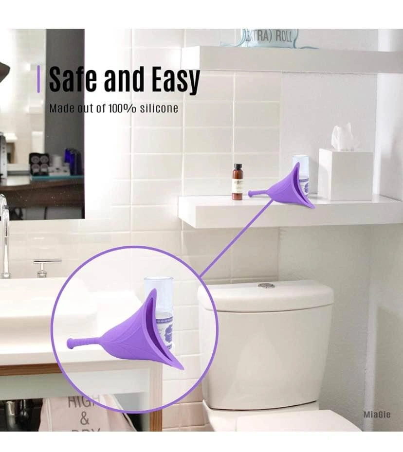 Miagie Female Urination Device Stand and Pee Funnel for Women - photo 3