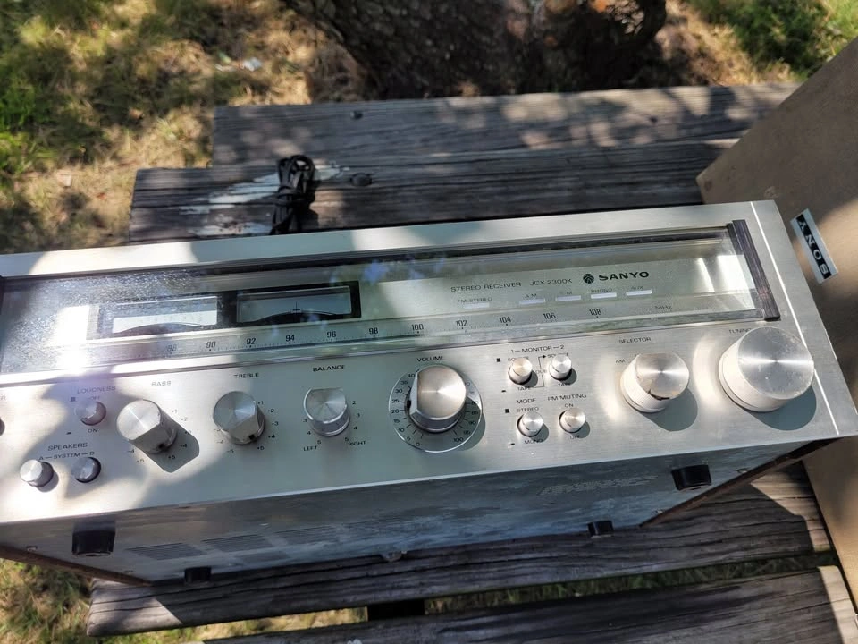 Sanyo JCX 2300K Stereo Vintage Wood Japan 1979 - photo 2