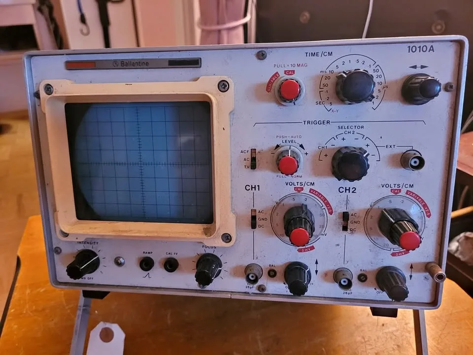 Ballantine 1010a Oscilloscope USA Tested