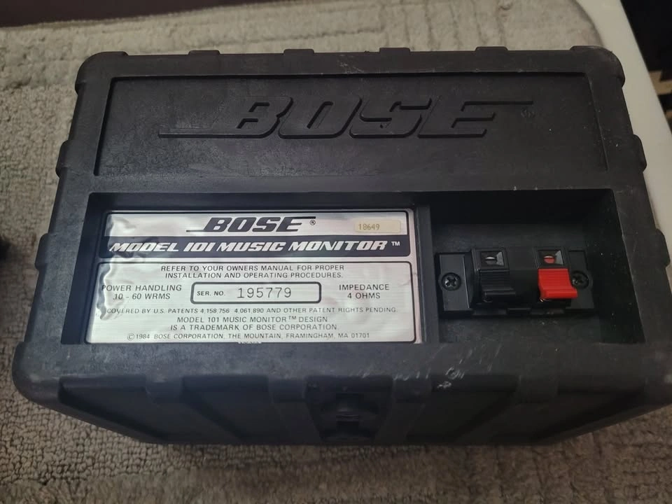 Bose Model 101 Series Music Monitor - USA Made, Tested - photo 3