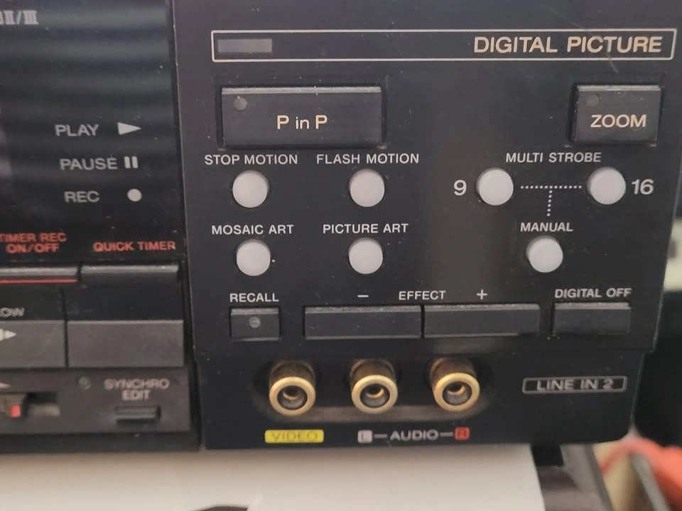 Sony Betamax SL-HF860D VCR Works, Remote, Japan - photo 5