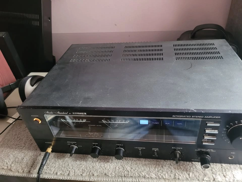 Fisher Studio Standard CA-880 Amplifier Made Japan - photo 2