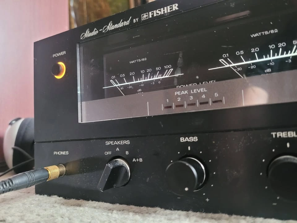 Fisher Studio Standard CA-880 Amplifier Made Japan - photo 3