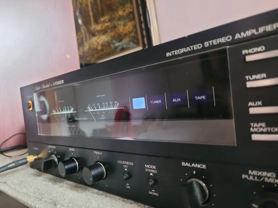 Fisher Studio Standard CA-880 Amplifier Made Japan - photo 4