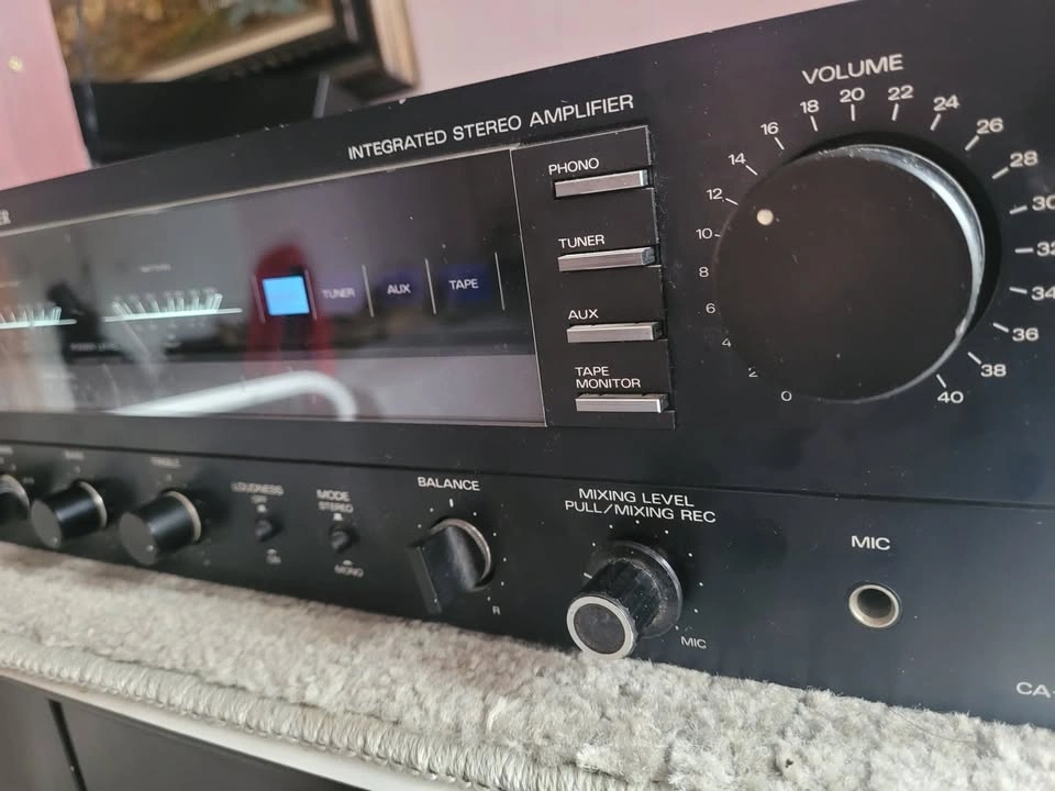 Fisher Studio Standard CA-880 Amplifier Made Japan - photo 5