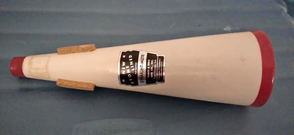 Trombone Straight Mute, Humes & Berg, vintage - 80 firm thumbnail
