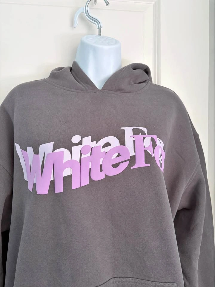 White Fox Hoodie size xs/s