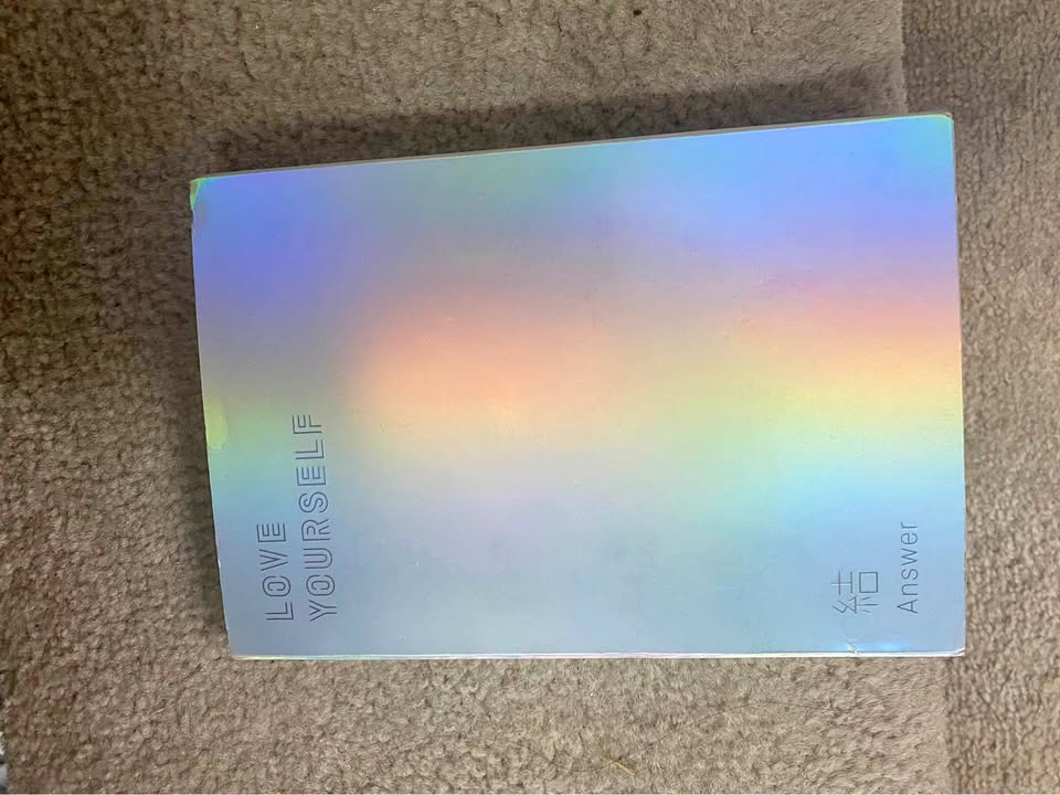 BTS love yourself book