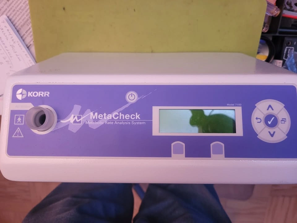 Korr Metacheck Metabolic Calorimeter Analyzer USA Error 102 Sens - photo 2