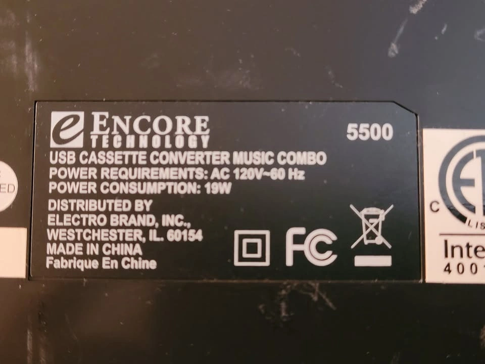 Encore Technology Deluxe Stereo Cassette System - photo 5