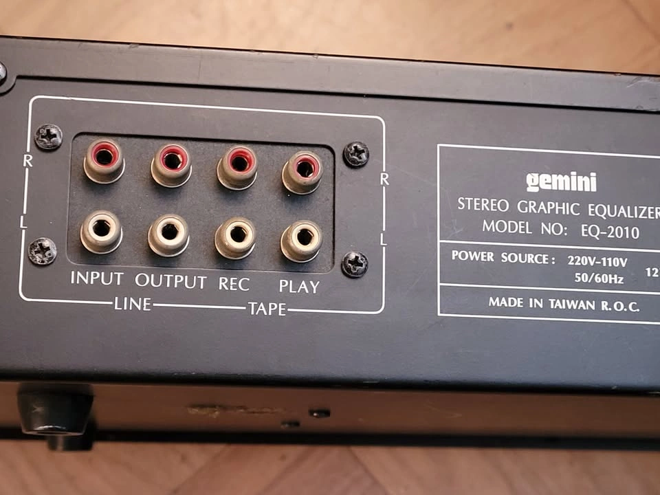 Gemini Equailizer EQ-2010 - photo 4
