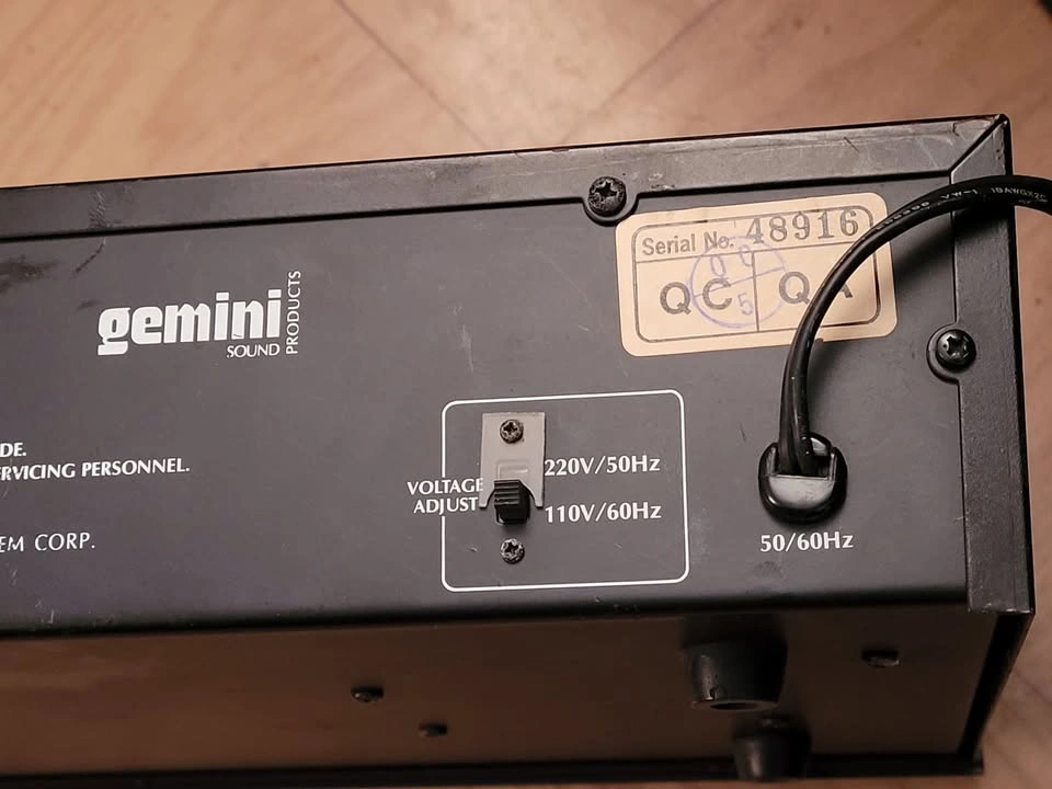 Gemini Equailizer EQ-2010 - photo 5